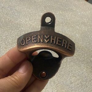 Vintage Style Wall Mounted Bottle Opener